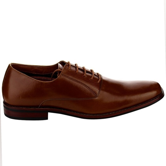 🚨Men's Casual Lace Up Dress Oxfords Color:BROWN - Picture 4 of 7